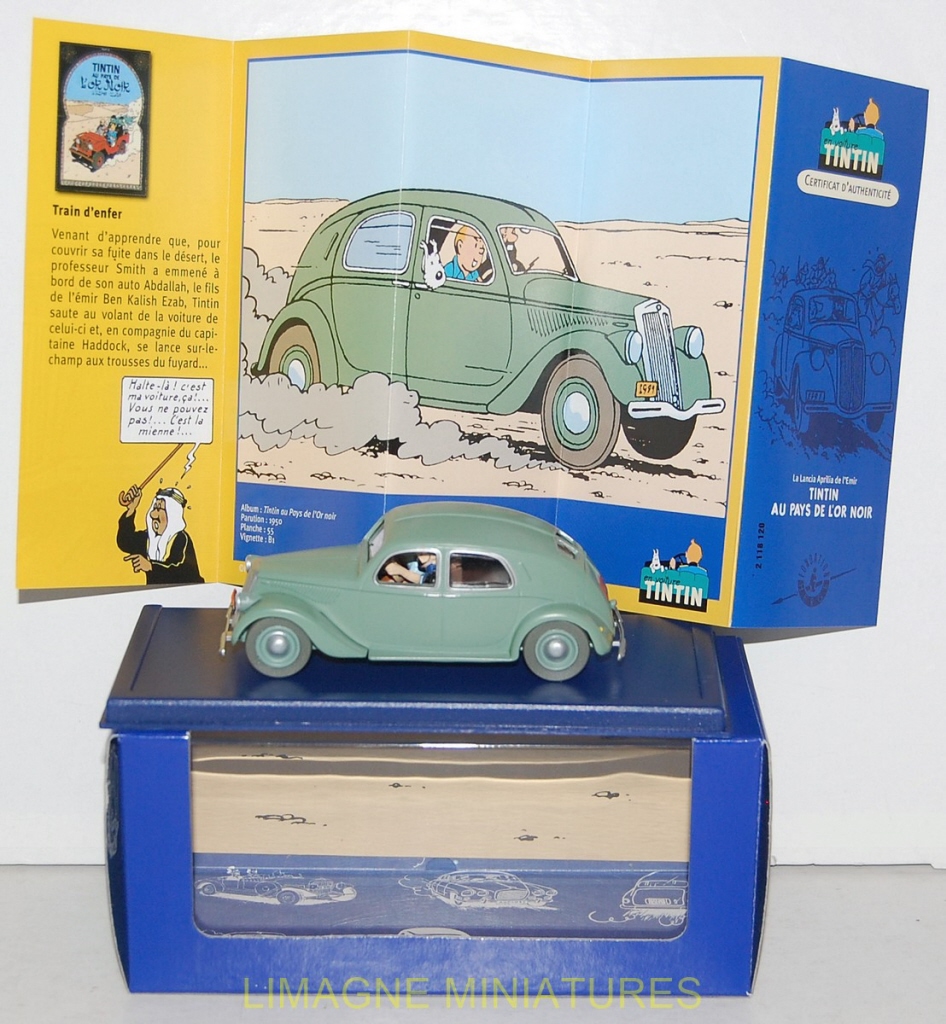 B Tintin Atlas Lancia Aprilia B